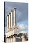 Pillars in Ancient Pompeii, UNESCO World Heritage Site, Campania, Italy, Europe-Martin Child-Stretched Canvas