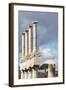 Pillars in Ancient Pompeii, UNESCO World Heritage Site, Campania, Italy, Europe-Martin Child-Framed Photographic Print