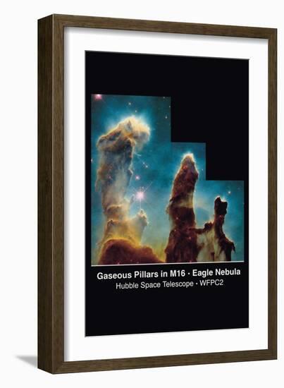 Pillars of Creation-null-Framed Art Print