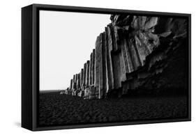 Pillars of the Beach-Howard Ruby-Framed Stretched Canvas