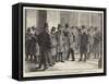 Pillars of the City, a Scene on Exchange-William Lockhart Bogle-Framed Stretched Canvas