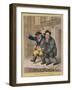 Pillars of the Consitution: Three O'Clock and a Cloudy Morning, Published by Hannah Humphrey in…-James Gillray-Framed Giclee Print