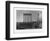 Pillars of the Great Temple at Balbec, 1841-J Sands-Framed Giclee Print