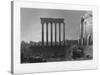 Pillars of the Great Temple at Balbec, 1841-J Sands-Stretched Canvas