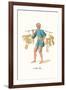 Pillow-Seller-George Henry Malon-Framed Art Print