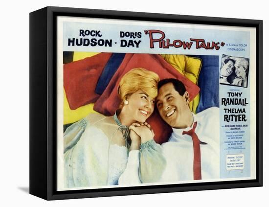 Pillow Talk, 1959, Directed by Michael Gordon-null-Framed Stretched Canvas