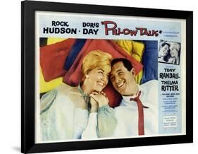 Pillow Talk, 1959, Directed by Michael Gordon-null-Framed Giclee Print