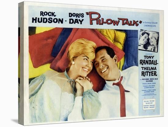 Pillow Talk, 1959, Directed by Michael Gordon-null-Stretched Canvas