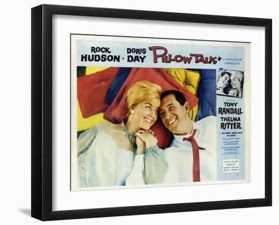 Pillow Talk, 1959, Directed by Michael Gordon-null-Framed Giclee Print