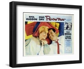 Pillow Talk, 1959, Directed by Michael Gordon-null-Framed Giclee Print