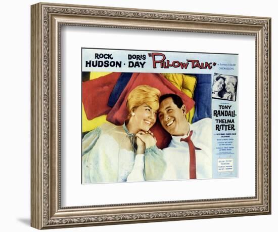 Pillow Talk, 1959-null-Framed Art Print