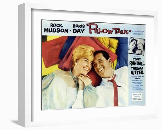 Pillow Talk, 1959-null-Framed Art Print