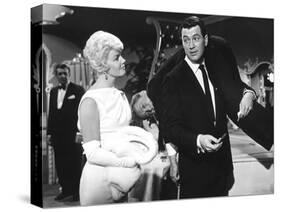 Pillow Talk, Doris Day, Nick Adams, Rock Hudson, 1959-null-Stretched Canvas