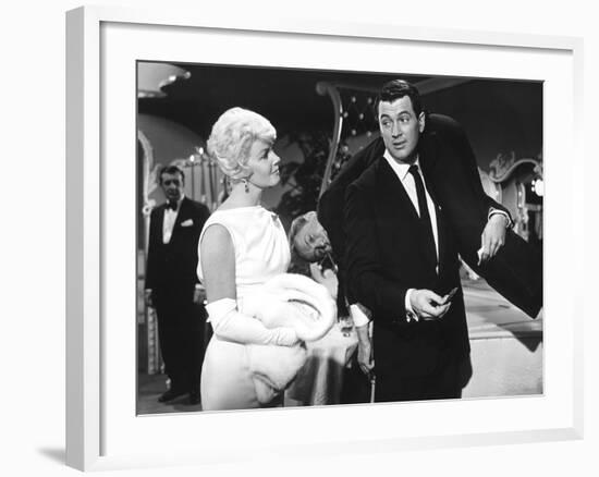 Pillow Talk, Doris Day, Nick Adams, Rock Hudson, 1959-null-Framed Photo