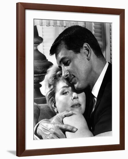 Pillow Talk, Doris Day, Rock Hudson, 1959-null-Framed Photo