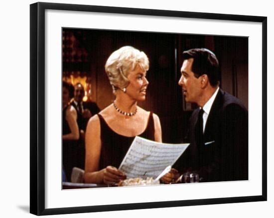 Pillow Talk, Doris Day, Rock Hudson, 1959-null-Framed Photo