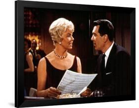 Pillow Talk, Doris Day, Rock Hudson, 1959-null-Framed Photo