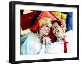 Pillow Talk, Doris Day, Rock Hudson, 1959-null-Framed Photo