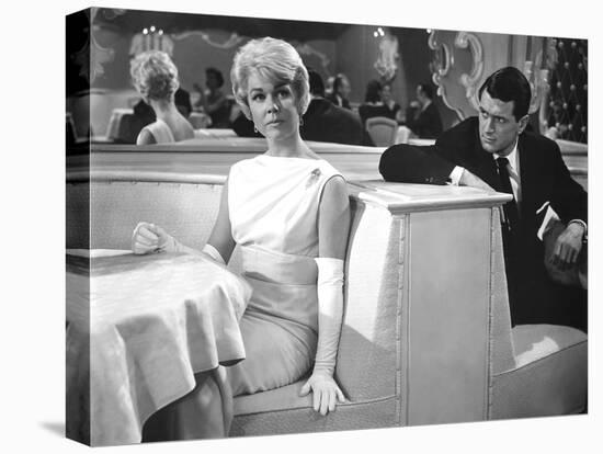 Pillow Talk, Doris Day, Rock Hudson, 1959-null-Stretched Canvas