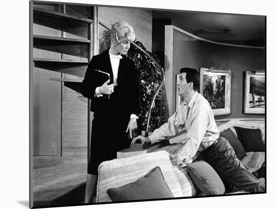 Pillow Talk, Doris Day, Rock Hudson, 1959-null-Mounted Photo