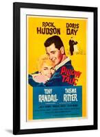 Pillow Talk, Doris Day, Rock Hudson, 1959-null-Framed Art Print