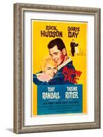 Pillow Talk, Doris Day, Rock Hudson, 1959-null-Framed Art Print