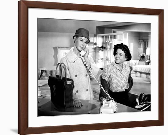 Pillow Talk, Doris Day, Thelma Ritter, 1959-null-Framed Photo