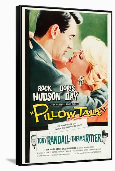 Pillow Talk-null-Framed Stretched Canvas