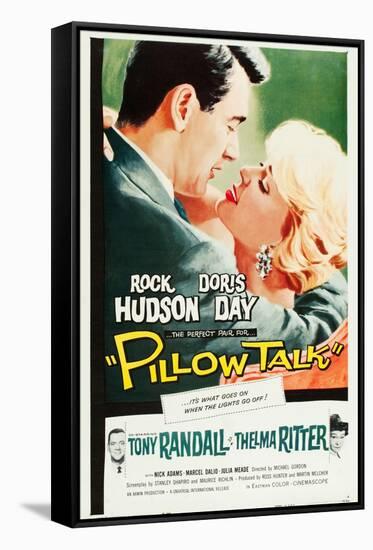 Pillow Talk-null-Framed Stretched Canvas