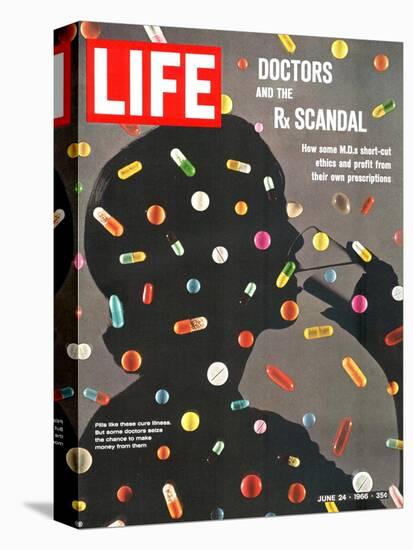 Pills, June 24, 1966-Ralph Morse-Stretched Canvas