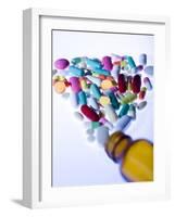 Pills-Cristina-Framed Photographic Print