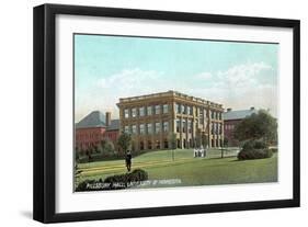 Pillsbury Hall, University of Minnesota-null-Framed Art Print