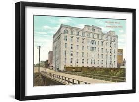 Pillsbury Mills, Minneapolis-null-Framed Art Print