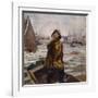 Pilot boy, Bergens Bay, 1905-Christian Krohg-Framed Giclee Print