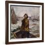 Pilot boy, Bergens Bay, 1905-Christian Krohg-Framed Giclee Print