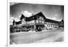 Pilot Butte Inn View Bend, Oregon Photograph - Bend, OR-Lantern Press-Framed Art Print