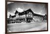 Pilot Butte Inn View Bend, Oregon Photograph - Bend, OR-Lantern Press-Framed Art Print