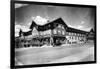 Pilot Butte Inn View Bend, Oregon Photograph - Bend, OR-Lantern Press-Framed Art Print