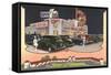 Pilot Cafe Drive-In, Retro-null-Framed Stretched Canvas