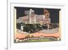 Pilot Cafe Drive-In, Retro-null-Framed Premium Giclee Print