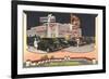 Pilot Cafe Drive-In, Retro-null-Framed Premium Giclee Print