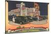 Pilot Cafe, Drive-In, Roadside Retro-null-Stretched Canvas