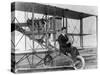 Pilot Lincoln Beachey with his airplane Photograph No.1-Lantern Press-Stretched Canvas