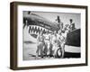Pilots of the American Volunteer Group, or the 'Flying Tigers' in China, 1941- 42-null-Framed Giclee Print