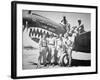 Pilots of the American Volunteer Group, or the 'Flying Tigers' in China, 1941- 42-null-Framed Giclee Print