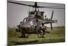 Pilots Participate in a Military Exercise at Fort Riley, Kansas-null-Mounted Photographic Print