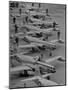 Pilots Posing with Their F-80 Planes-Walter Sanders-Mounted Photographic Print