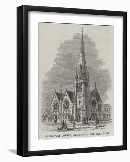 Pilrig Free Church, Edinburgh-null-Framed Giclee Print