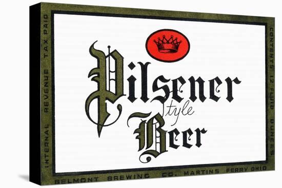 Pilsener Style Beer-null-Stretched Canvas