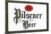 Pilsener Style Beer-null-Mounted Art Print